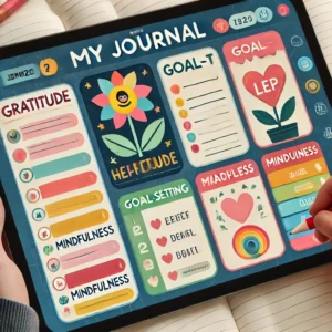Student Well-Being Journal (Interactive PDF)